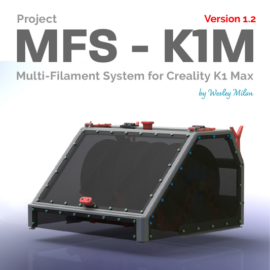 Ebook Project + Printable Files: Multi-Filament System for Creality K1 Max (MFS-K1M)