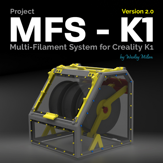 Project Multi-Filament System for Creality K1 (MFS-K1) - Ebook + 3D Printable Files